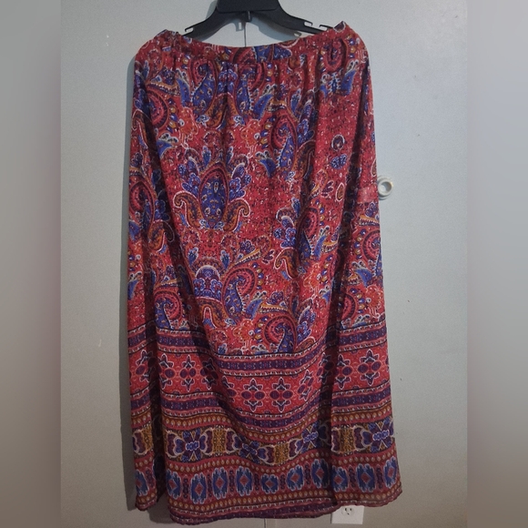 Truth NYC Multicolor Paisley Skirt - Picture 1 of 7